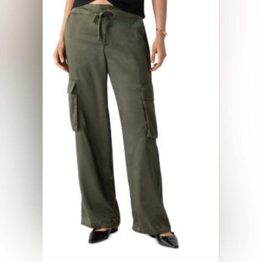 Sanctuary Relaxed Reissue Cargo Pants. Size M - Picture 3 of 13